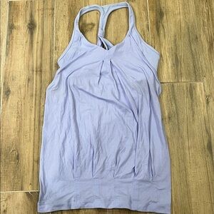 Lululemon Athletica Purple Sports Bra with Tank Top Size 4